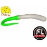 Силиконовая приманка FRESH LURES FlipWorm 3.1”/77мм Сыр #201 10шт/уп