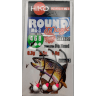 Джиг-головка вольфрам HIKO Round Magic крючок: MG-3 №4, 0.50гр, #Белый 3шт/уп