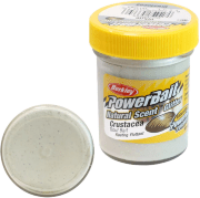 Паста форелевая Berkley Powerbait Natural Scent Glitter Trout Bait (50г) Crustacea White 1214503