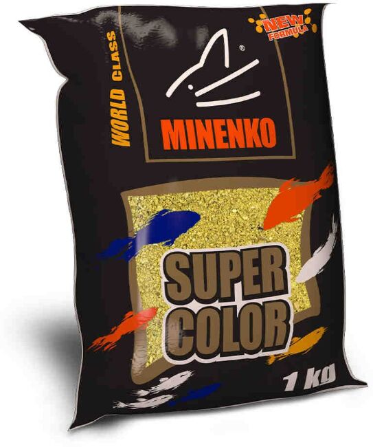 Прикормка MINENKO Super Color Карась жёлтый 1кг