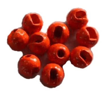 Вольфрамовая головка с вырезом гранёная TSR BHF 4.0мм 0.45гр #J Orange 10шт/уп