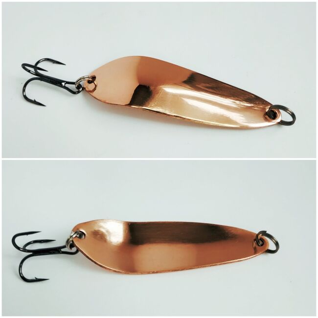 Блесна "Русская приманка" МАНДО 6,5 см /18 гр. Медь /глянец