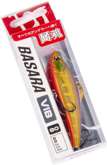 Воблер тонущий вертикальный LJ Pro Series BASARA VIB S 80.00/337 Воблер тонущий вертикальный LJ Pro Series BASARA VIB S 80.00/337