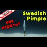 Блесна колеблющаяся Bay de Noc Swedish Pimple 83мм (28,0г) GPRL
