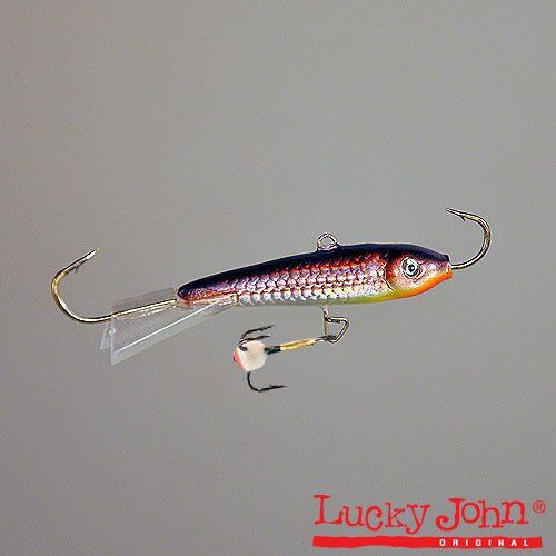 Балансир Lucky John CLASSIC 4,5 с тройником 45мм/03H блистер 81451-03H