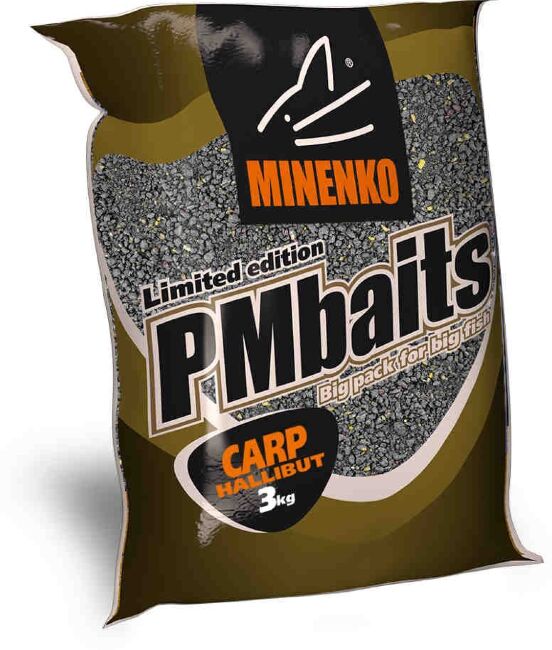 Прикормка MINENKO PM Baits Carp Halibut (палтус) 3кг Прикормка MINENKO PM Baits Carp Halibut (палтус) 3кг