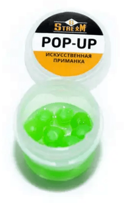 Силиконовая приманка G.STREAM зеленый горох/горох Силиконовая приманка G.STREAM зеленый горох/горох