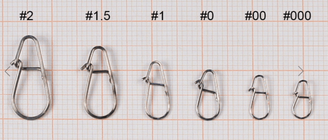 Застежка HITFISH Hyper Snap №00 9lb/20кг хром 8шт/уп HYPERS-00