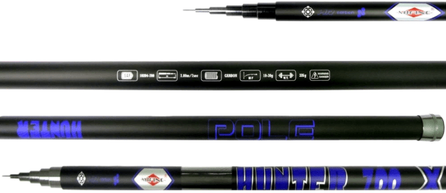Удилище без колец MIFINE Hunter Pole 700X 7.0м 10-30гр 10204-700