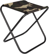 Табурет складной КЕДР большой сталь 38.5х32.5х40см труба 16х1мм ST-03