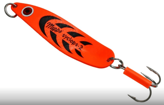 Блесна колеблющаяся MEPPS Syclops FLUO ORANGE №2 17гр Блесна колеблющаяся MEPPS Syclops FLUO ORANGE №2 17гр