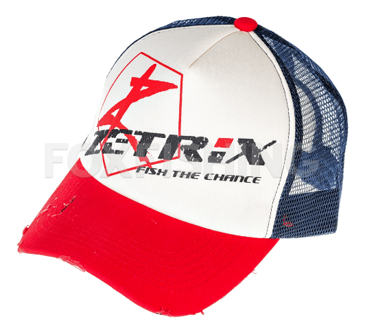 Бейсболка ZETRIX Cap ZC-1602 Red Beak/Nany Mesh синяя сетка/красный козырек