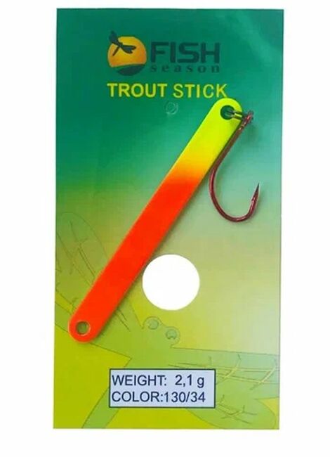 Блесна F.S. колеблющаяся "STICK" 2,1 гр., цвет 34