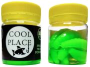 Силиконовая приманка COOL PLACE Maggot Stretch 1.6" Сыр #зеленый 10шт/уп