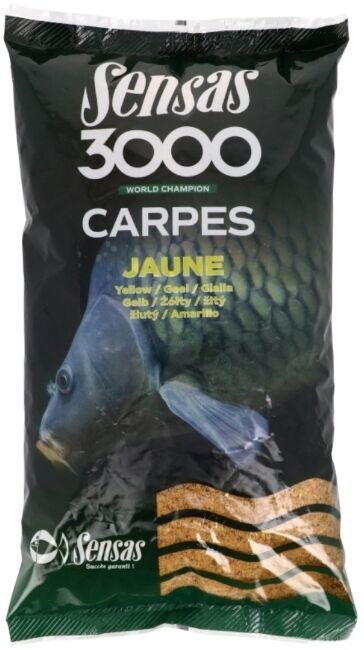 Прикормка Sensas 3000 CARP Jaune 1кг (00221)