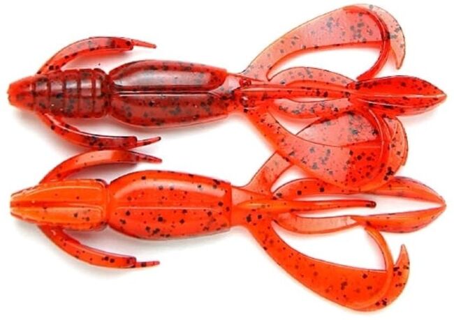 Силиконовая приманка KEITECH Crazy Flapper 2.8" #407 Delta Craw 7.0см 8шт/уп