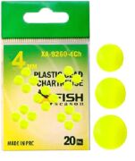 Бусина пластик FISH SEASON Plastic Bead Chartreuse Ø4мм шартрез 20шт/уп XA-9260-Ch4 Бусина пластик FISH SEASON Plastic Bead Chartreuse Ø4мм шартрез 20шт/уп XA-9260-Ch4