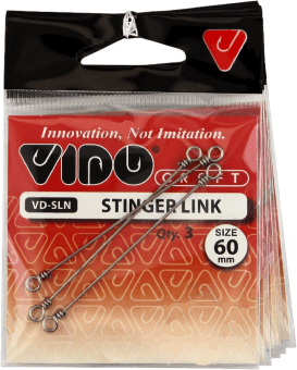 Звено VIDO CRAFT Stinger Link 60мм, 3шт/уп Звено VIDO CRAFT Stinger Link 60мм, 3шт/уп