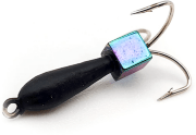 Мормышка вольфрам WORMIX Чертик с кубиком Хамелеон 0.4гр, Ø2.0мм (арт.:174)