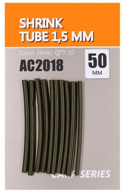 Трубка термоусадочная ORANGE,цв. kh, Ø1.5мм. 50мм. 10 шт/уп Трубка термоусадочная ORANGE,цв. kh, Ø1.5мм. 50мм. 10 шт/уп