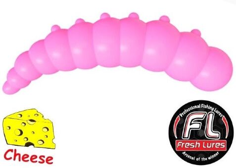 Силиконовая приманка FRESH LURES Big Junior 1.7”/43мм Сыр #121 7шт/уп Силиконовая приманка FRESH LURES Big Junior 1.7”/43мм Сыр #121 7шт/уп