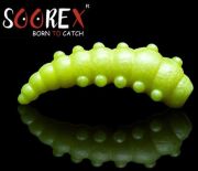 Силиконовая приманка SOOREX PRO Major 42мм 1.9гр Сыр #403 Зелёное яблоко/ Green Apple 6шт/уп