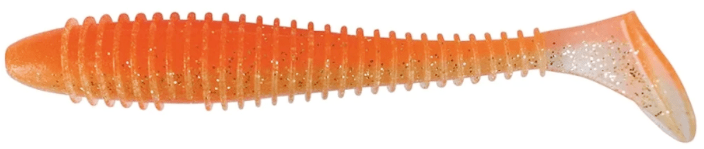 Виброхвост KEITECH Swing Impact FAT 3.8" EA#06 Orange Flash 9.7см 8.5гр 6шт/уп