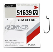 Крючок офсетный Owner (MH-21) 51639 № 10 черный, 8 шт.уп Крючок офсетный Owner (MH-21) 51639 № 10 черный, 8 шт.уп