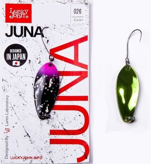 Блесна колеблющаяся Lucky John JUNA длин.33мм/03,5г 026 LJJU35-026