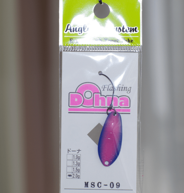 Блесна колеблющаяся Anglers System DOHNA 2.0гр #MSC-09 Блесна колеблющаяся Anglers System DOHNA 2.0гр #MSC-09