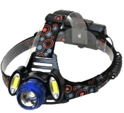 Фонарь налобный YYC-860A-T6+COB, 2.аккум.,USB-кабель для зарядки Фонарь налобный YYC-860A-T6+COB, 2.аккум.,USB-кабель для зарядки