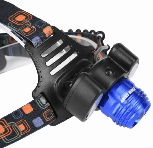 Фонарь налобный YYC-860A-T6+COB, 2.аккум.,USB-кабель для зарядки Фонарь налобный YYC-860A-T6+COB, 2.аккум.,USB-кабель для зарядки