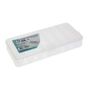 Коробка ТРИ КИТА  для воблеров и балансиров ВБ-1 бел 2-х стор(7+7отд) 190*85*35мм Коробка ТРИ КИТА  для воблеров и балансиров ВБ-1 бел 2-х стор(7+7отд) 190*85*35мм