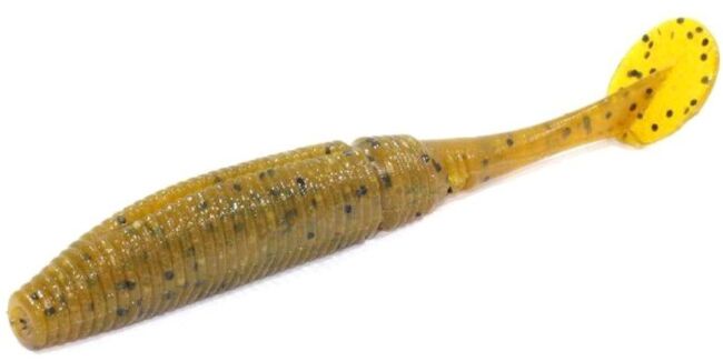 Виброхвост ALLVEGA Power Swim 7.5см 4гр 7шт/уп #018 beer w/pepper