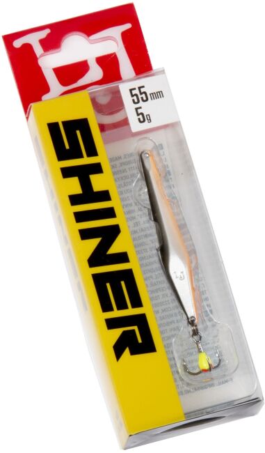 Блесна вертикальная зимняя Lucky John SHINER 55мм Minnow блистер Блесна вертикальная зимняя Lucky John SHINER 55мм Minnow блистер