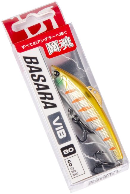 Воблер тонущий вертикальный LJ Pro Series BASARA VIB S 80.00/339 Воблер тонущий вертикальный LJ Pro Series BASARA VIB S 80.00/339