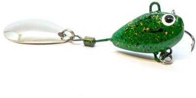 Тэйл-спиннер UF STUDIO Harricane 10гр 20мм #Perl green