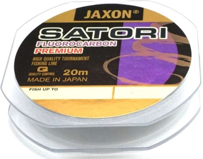 Флюорокарбон JAXON Satori Fluorocarbon Premium 20м 0.60мм 38кг Флюорокарбон JAXON Satori Fluorocarbon Premium 20м 0.60мм 38кг