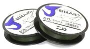 Плетёный шнур DAIWA J-Braid X4 270м 0,13мм 5.9кг темно-зеленый Плетёный шнур DAIWA J-Braid X4 270м 0,13мм 5.9кг темно-зеленый