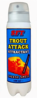 Спрей аттрактант SFT Trout Attractant Cheese Smell (Сыр) 150мл Спрей аттрактант SFT Trout Attractant Cheese Smell (Сыр) 150мл