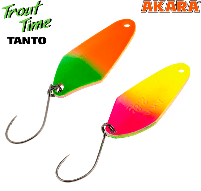 Блесна колеблющаяся AKARA Trout Time Tanto 30мм 2.2гр #41 Блесна колеблющаяся AKARA Trout Time Tanto 30мм 2.2гр #41