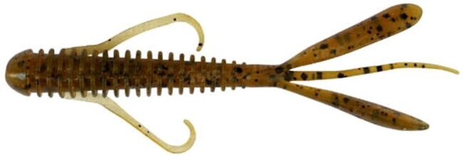 Силиконовая приманка KEITECH Hog Impact 4" #101 Green Pumpkin PP 10см 4.75гр 8шт/уп