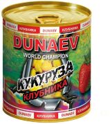 Добавка для прикормки металлобанка DUNAEV Кукуруза Клубника 320мл Добавка для прикормки металлобанка DUNAEV Кукуруза Клубника 320мл