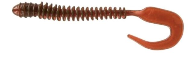 Твистер ALLVEGA Monster Worm 10см 3.3гр 6шт/уп #017 motor oil