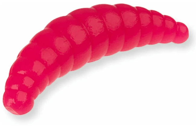 Силиконовая приманка COOL PLACE Maggot 40мм Сыр #18 Малиновый 10шт/уп