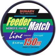 Леска монофил DUNAEV Feeder-Match Sinking Black 150м 0.20мм 4.00кг Леска монофил DUNAEV Feeder-Match Sinking Black 150м 0.20мм 4.00кг