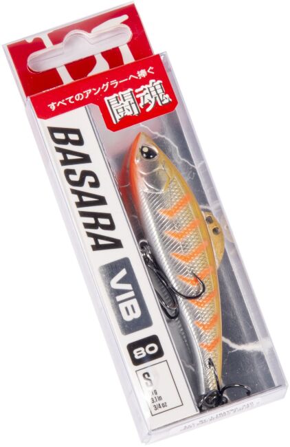 Воблер тонущий вертикальный LJ Pro Series BASARA VIB S 80.00/340 Воблер тонущий вертикальный LJ Pro Series BASARA VIB S 80.00/340