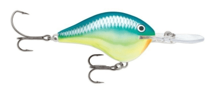 Воблер RAPALA Dives-To плавающий 7см 22гр до 5.0м DT16-CRSD