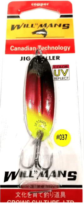 Блесна колеблющаяся GROWS CULTURE Will"mans Jig Killer 57мм 7гр #037/А