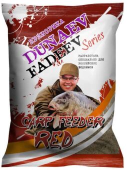 Прикормка DUNAEV-FADEEV 1кг Feeder Carp Red Прикормка DUNAEV-FADEEV 1кг Feeder Carp Red